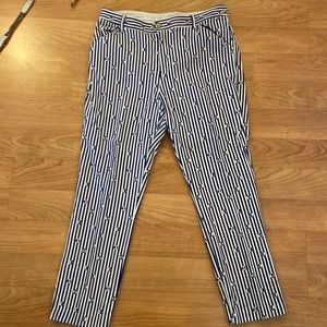 Anthropologie essential slim trouser